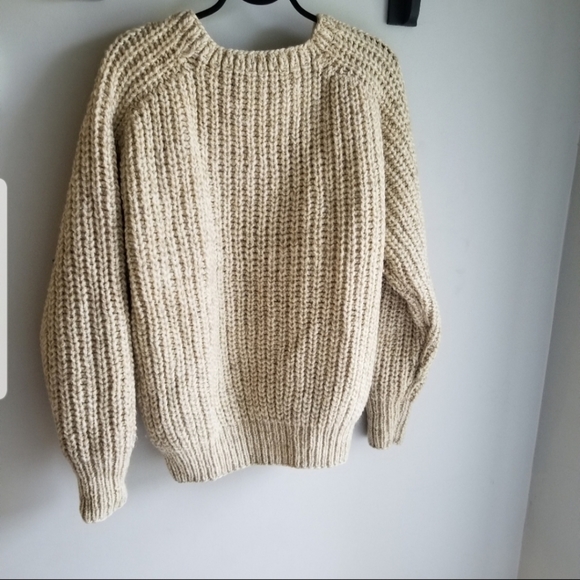 🧥 VINTAGE RALPH LAUREN  HANDKNITTED CHUNKY SWEATER - Picture 6 of 8